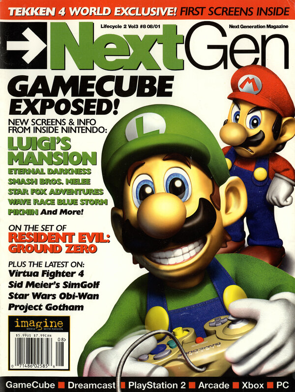 NextGen Issue 80 (August 2001) cover
